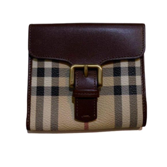 Burberry Handbags - NEW Burberry Haymarket Wallet